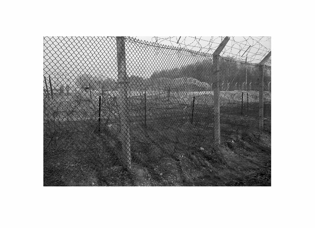 roll of razor wire Greenham Common