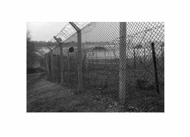 path by fence Greenham Common