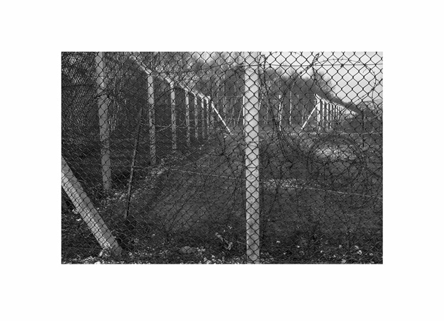 corner of fence Greenham Common