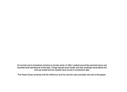 textpage 34 - Greenham Common